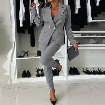 Dames Tailored Power Set Formele Pasvorm - StudioMarella