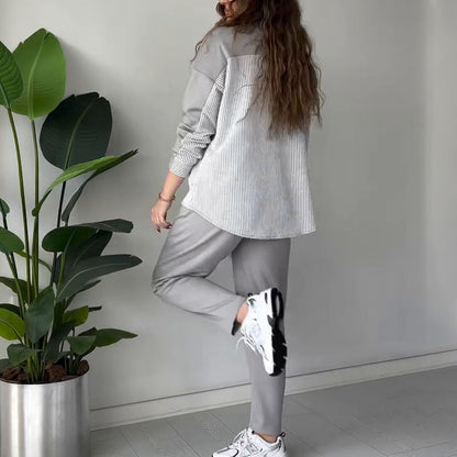 Dames Tweedelig Set Casual Kleding