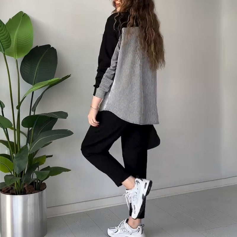 Dames Tweedelig Set Casual Kleding