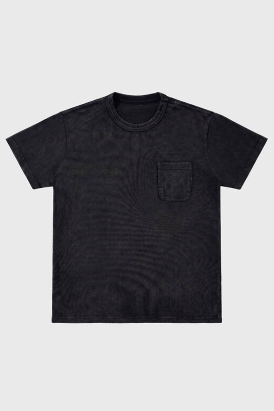 T-Shirt Heren Relaxed Fit met Borstzak Casual Katoen - StudioMarella
