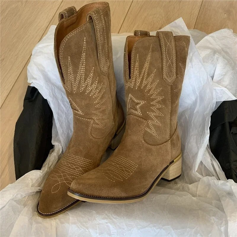 Cowboy Laarzen Met Punten en Hak - StudioMarella