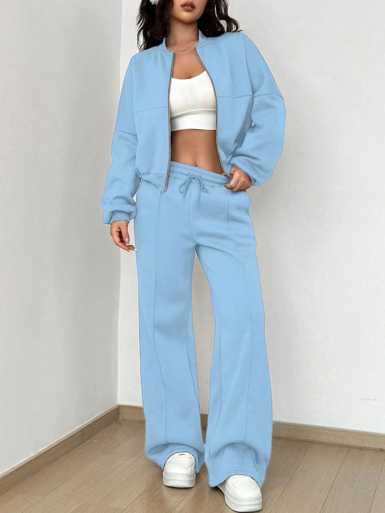 Dames Bomberjack Set Tweedelig Joggingpak