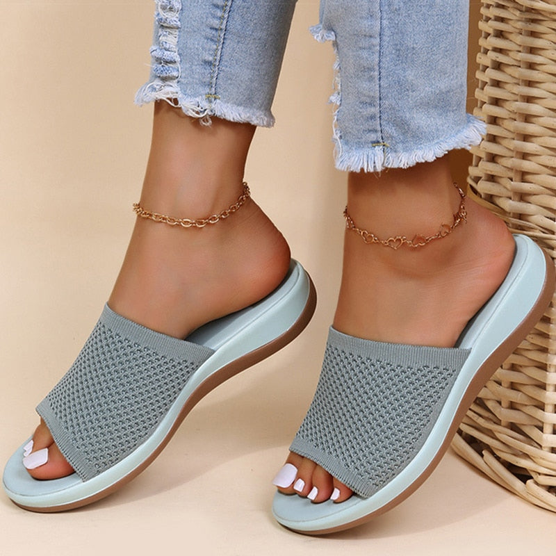 Orthopedische Slippers voor Dagelijkse Comfort met Mesh