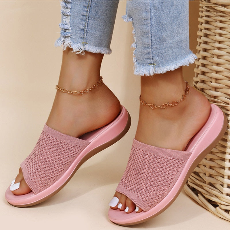 Orthopedische Slippers voor Dagelijkse Comfort met Mesh - StudioMarella
