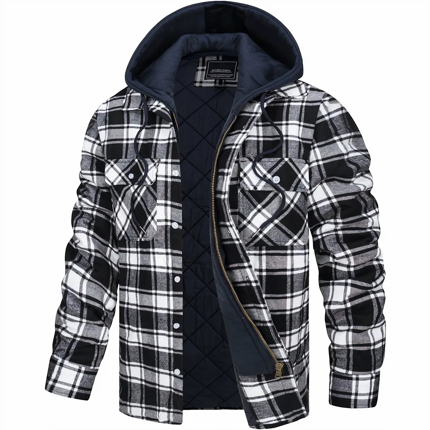 Heren Jas Warm en Waterdicht voor Herfst en Winter