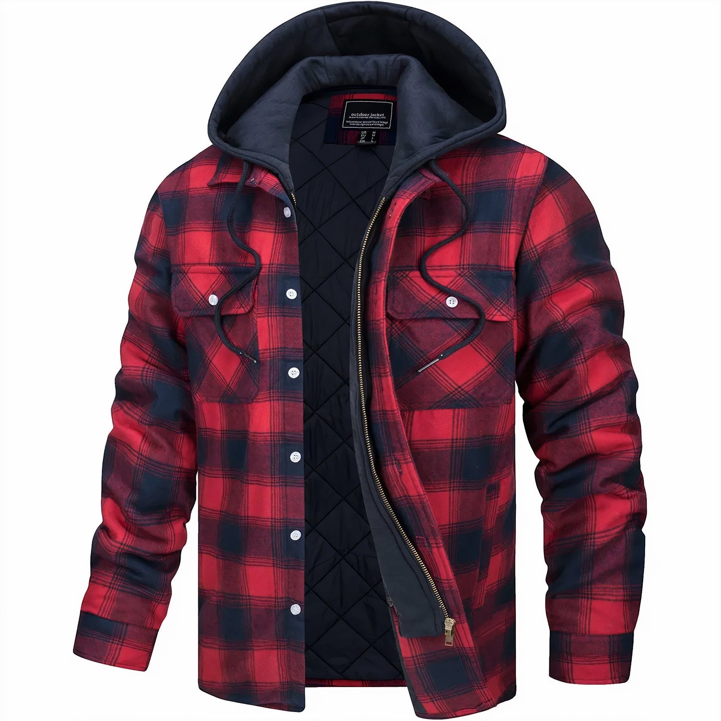 Heren Jas Warm en Waterdicht voor Herfst en Winter