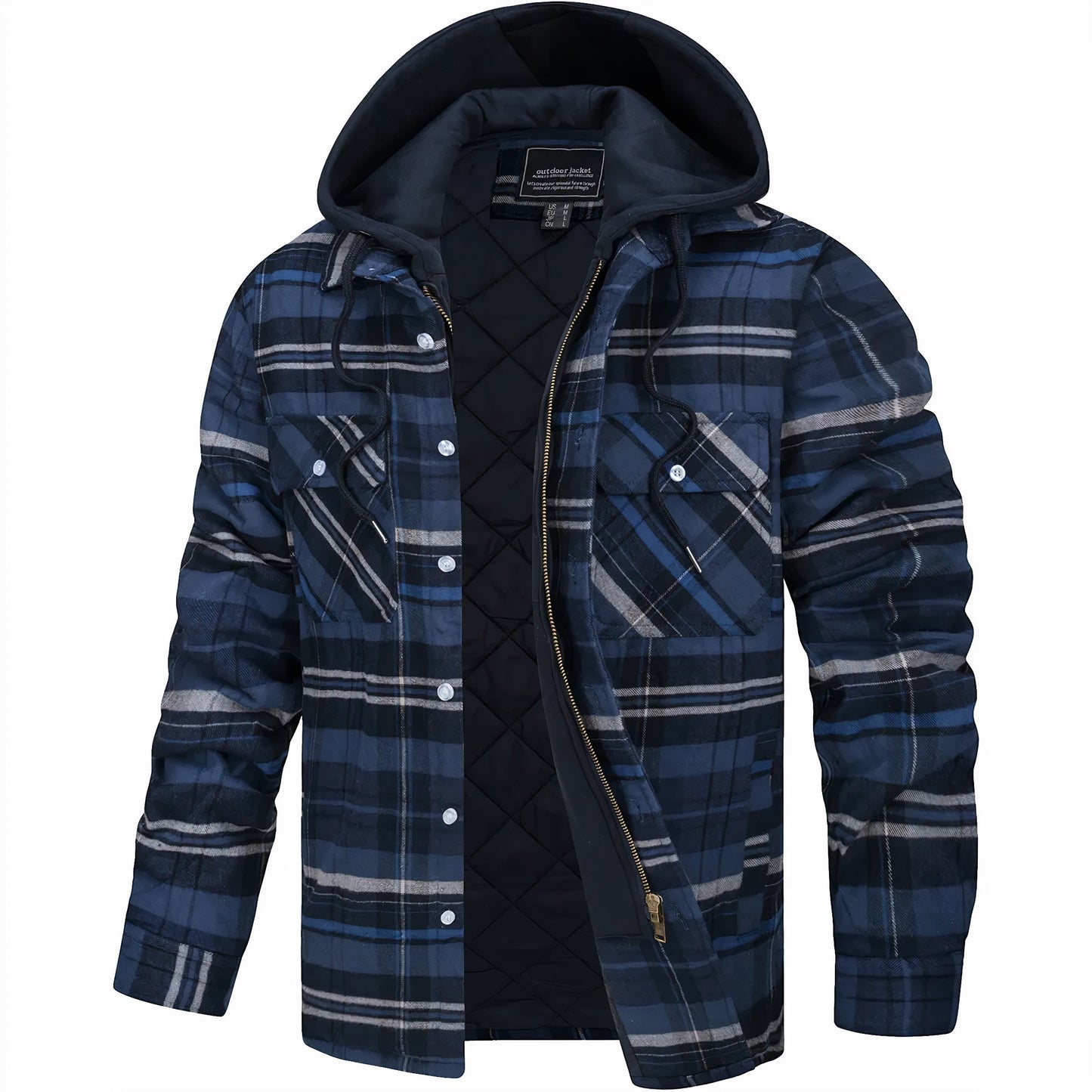 Heren Jas Waterdicht Warm voor Herfst en Winter
