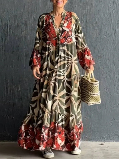 Schouderjurk Met Print - StudioMarella