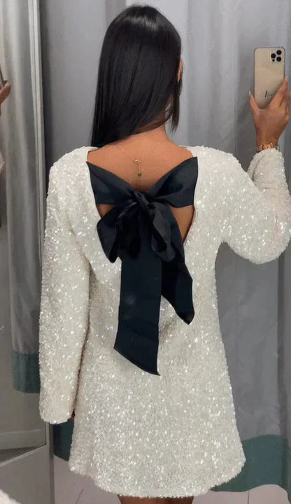 Glamour Cocktail Jurk Glitter Feestjurk voor Vrouw - StudioMarella
