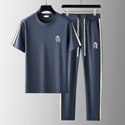Heren Athleisure Set Comfortabel Zacht Sportief