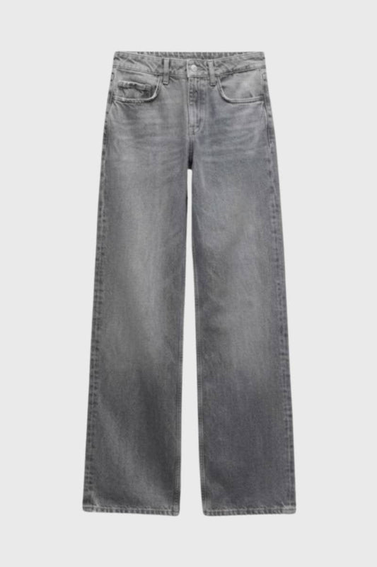 Hoge Taille Jeans Dames Straight Fit Vintage Stijl - StudioMarella