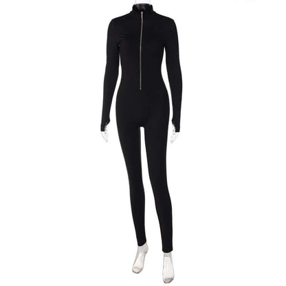 Dames Jumpsuit Elegante Rits Voor en Moderne Vrouw - StudioMarella