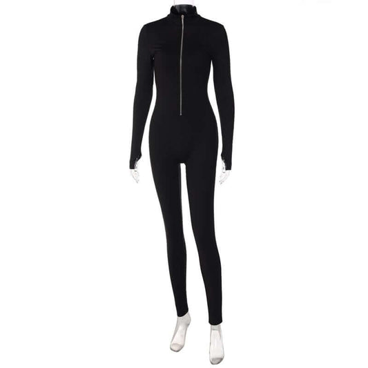 Dames Jumpsuit Elegante Rits Voor en Moderne Vrouw - StudioMarella