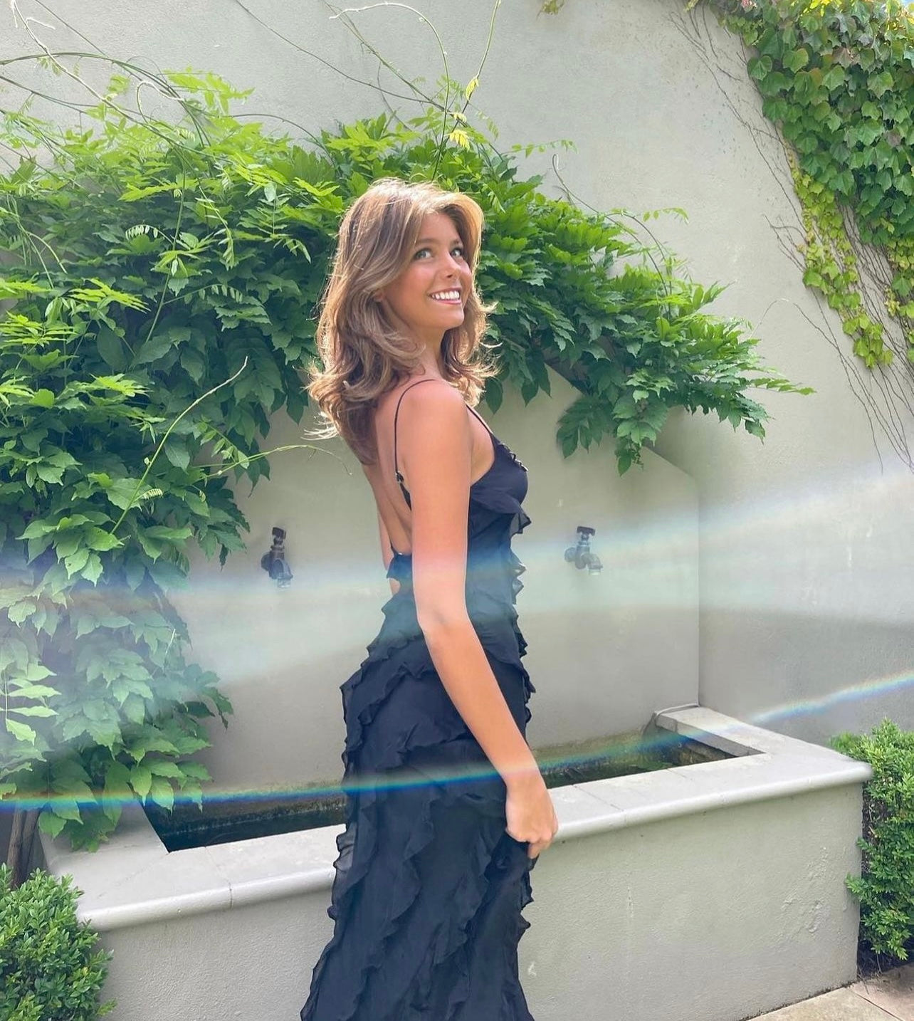 Vrouwen Maxi Jurk Ruffles Elegante Avondjurk