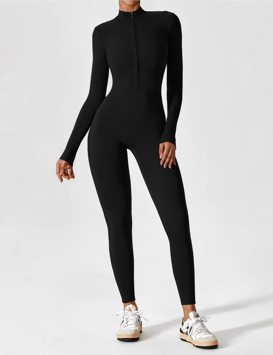 Isabella | Modische Jumpsuit Met Rits - StudioMarella
