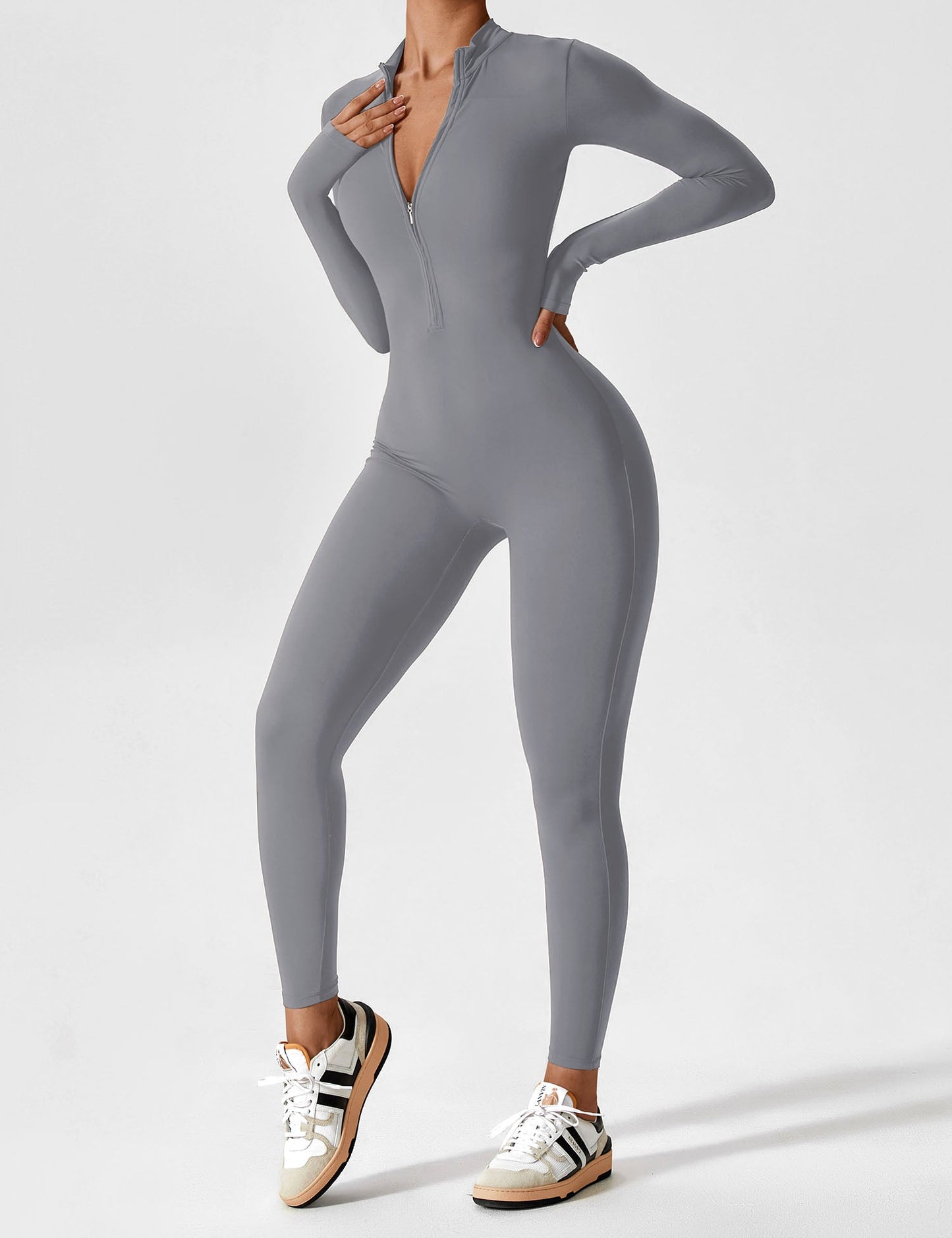 Isabella Jumpsuit Met Rits Modieus Design