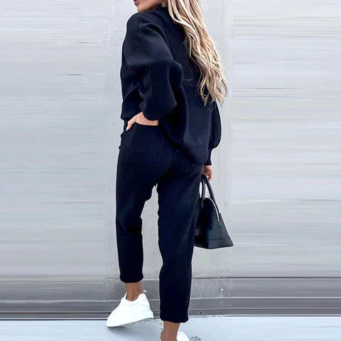 Gebreide Loungewear Set Dames Zacht en Comfortabel